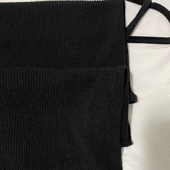 Aritzia | Wilfred Free Ribbed Tank Midi Dress Black Size Large - Picture 5 of 7